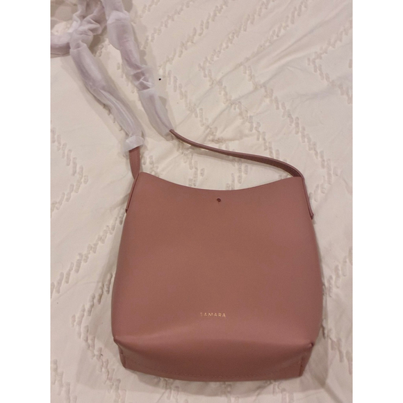 SAMARA Pink Crossbody Bag vegan leather One Size - Picture 10 of 10